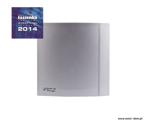 Wentylator łazienkowy Silent 100CZ Swarovski Silver