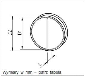 Zawór zwrotny szczelny Helios RVE 160 do okapu i wentylacji
