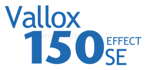 Vallox 150 Effect SE filtry do rekuperatora 