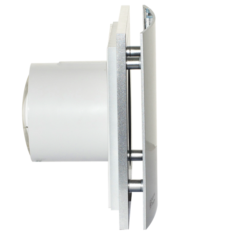 Wentylator łazienkowy Silent Silver Design 100CHZ Czujnik wilgoci i Timer