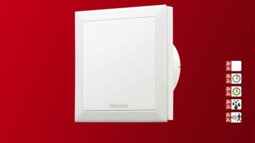 Wentylator łazienkowy Helios M1 100NC timer 2 biegi
