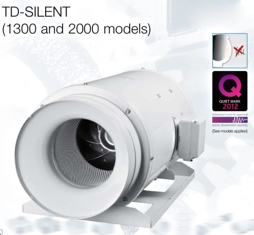 Wentylatory TD silent Soler&Palau