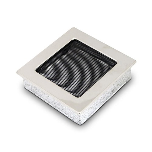 Kratka kominkowa stal polerowana 17x17 