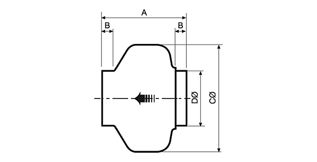 wymiary wentylatora vent nk
